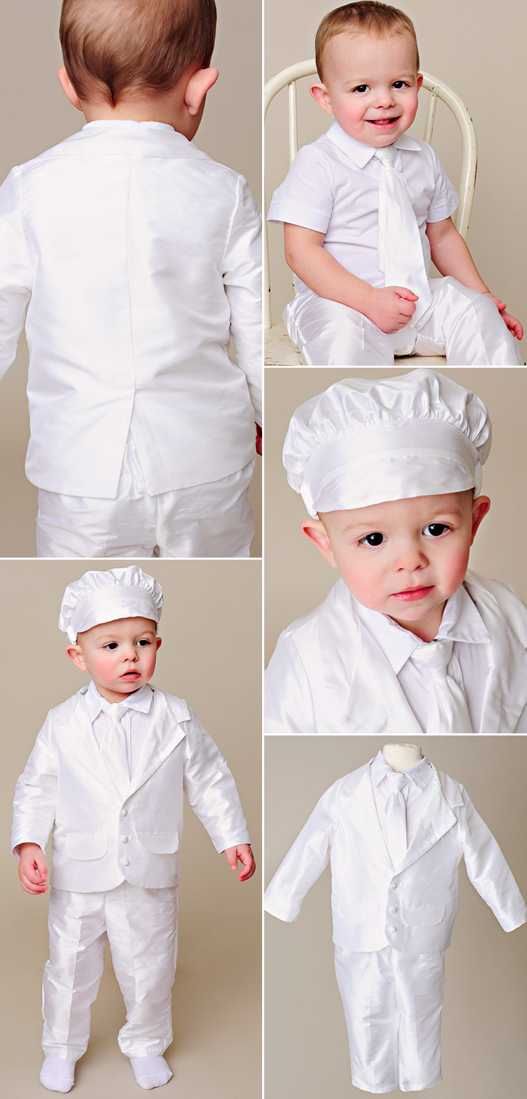 Mitchell Silk Suit for Baby