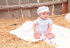 Noah Blue Christening Outfits for Boys - One Small Child