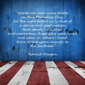 Memorial Day Quote - One Small Child