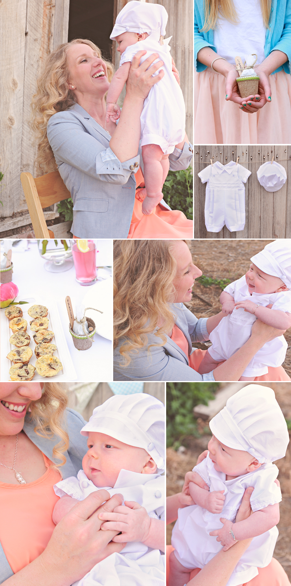 A Summer Christening Party - One Small Child