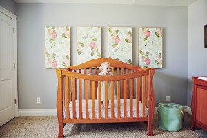 Modern Country Floral Nursery - One Small Child