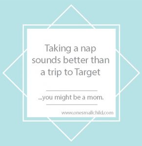 Taking A Nap Meme - One Small Child