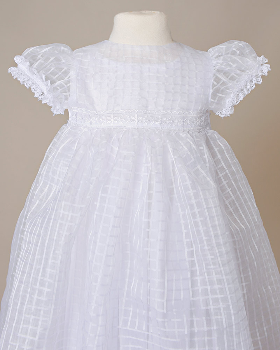 blessing with bloomers The Amy Dress for baby christening baptism