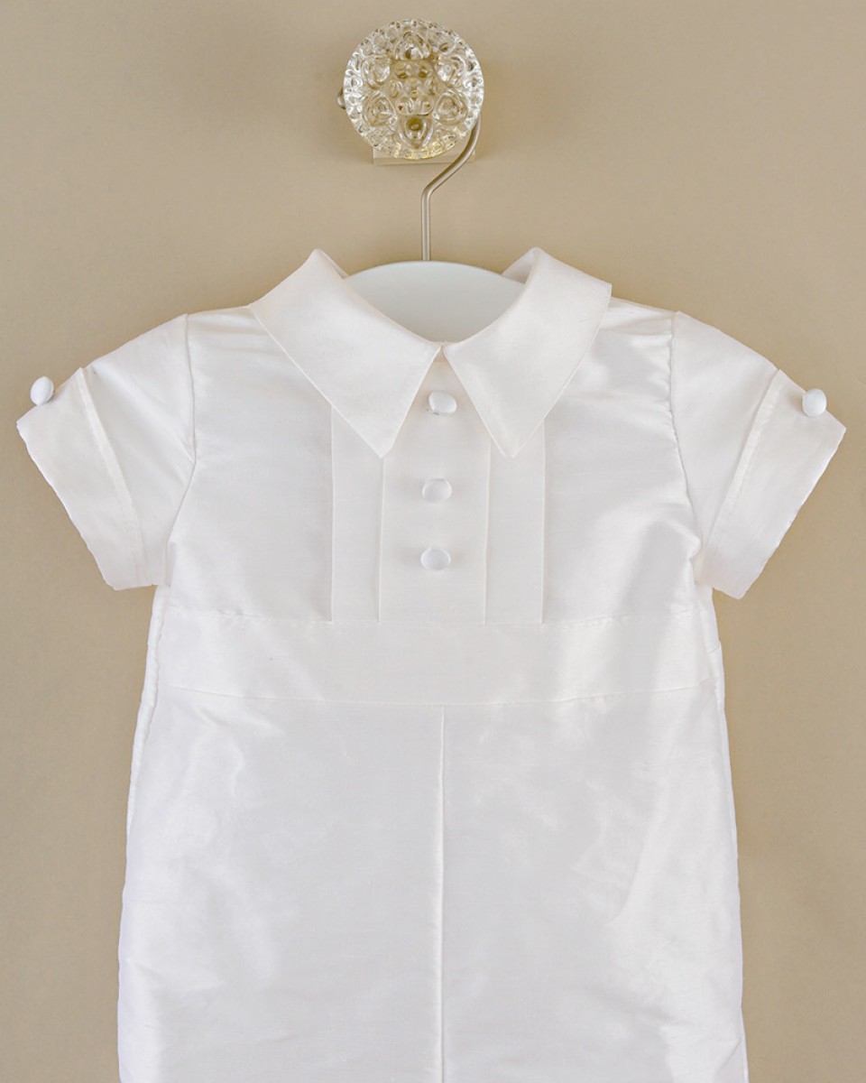 Charles Silk Christening Outfit - One Small Child