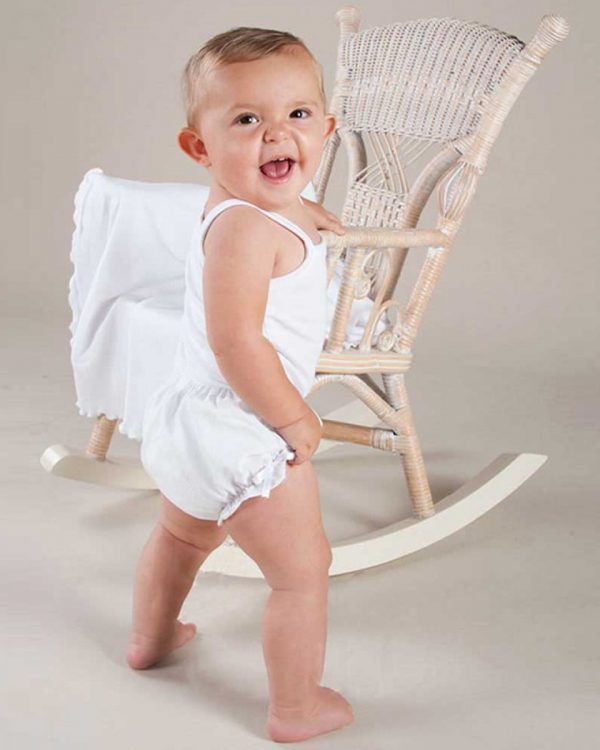 Cotton Christening Diaper Cover - One Small Child