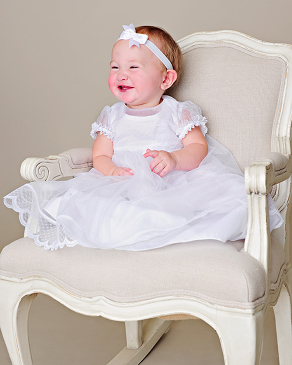 Hazel Jane Baptism Dress - One Small Child
