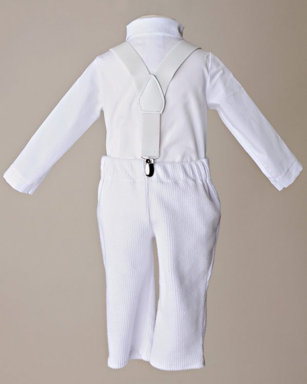 Payton Suspender Christening Outfit - One Small Child