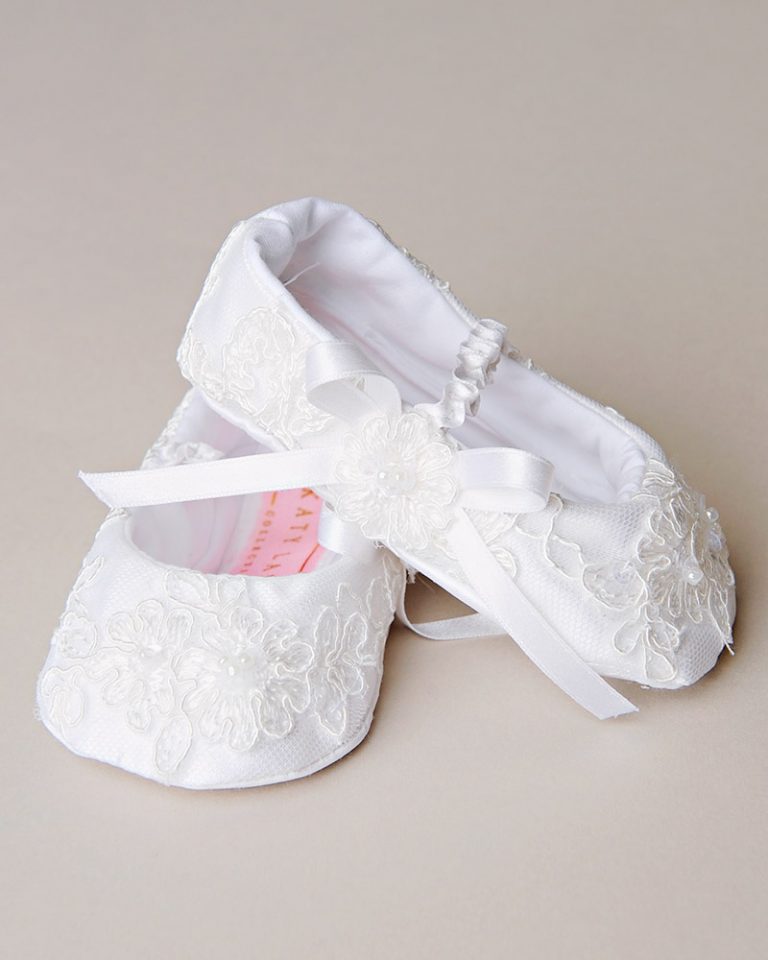 Royal Christening Slippers - One Small Child