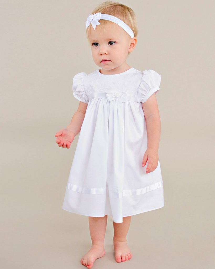 christian gown for baby girl