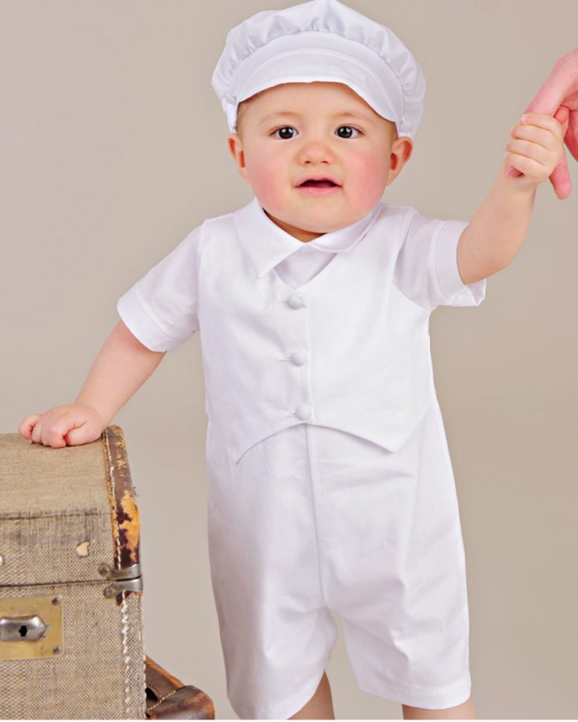 Seth Christening Outfit - One Small Child