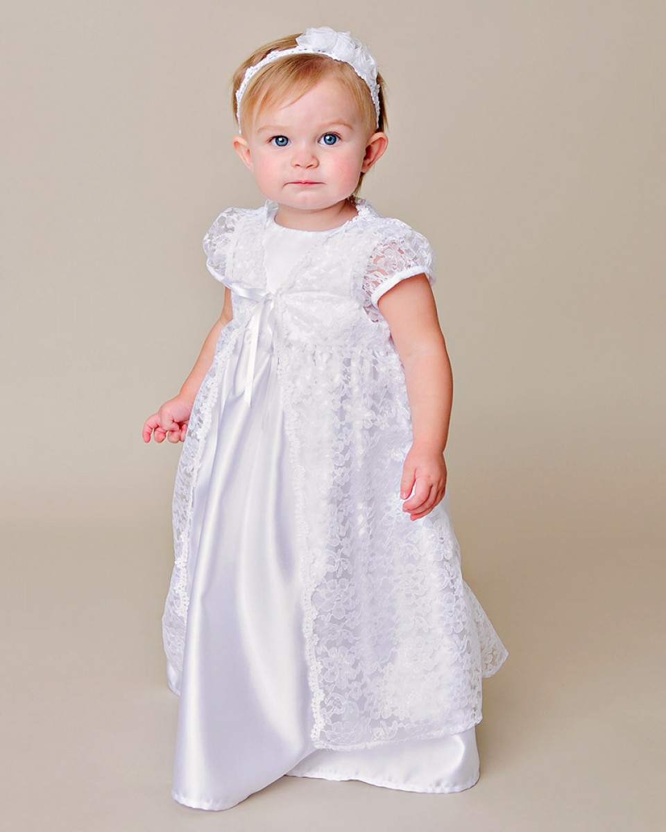 Violet Christening Gown - One Small Child