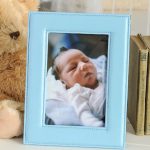 Baby Blue Leather Frame - One Small Child