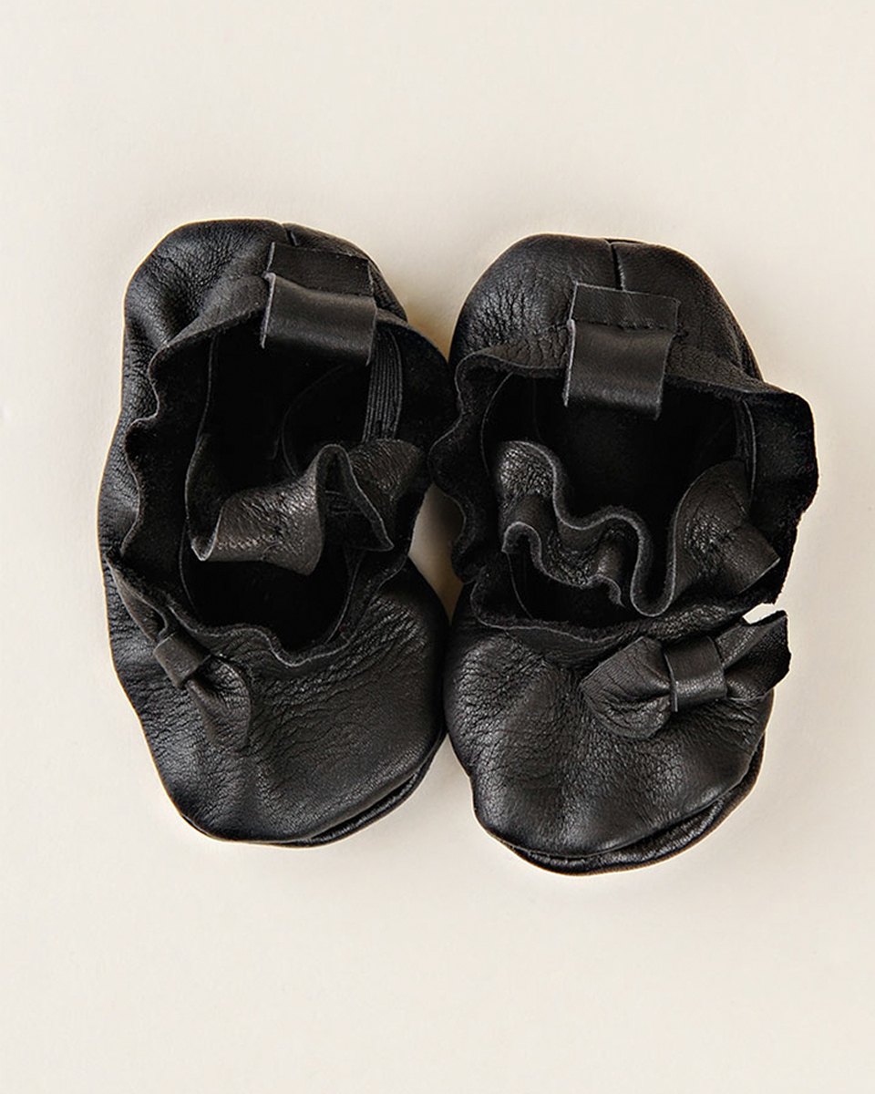 Leather Ballet Moccasins - One Small Child