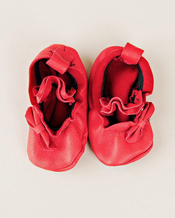 Leather Ballet Moccasins - One Small Child