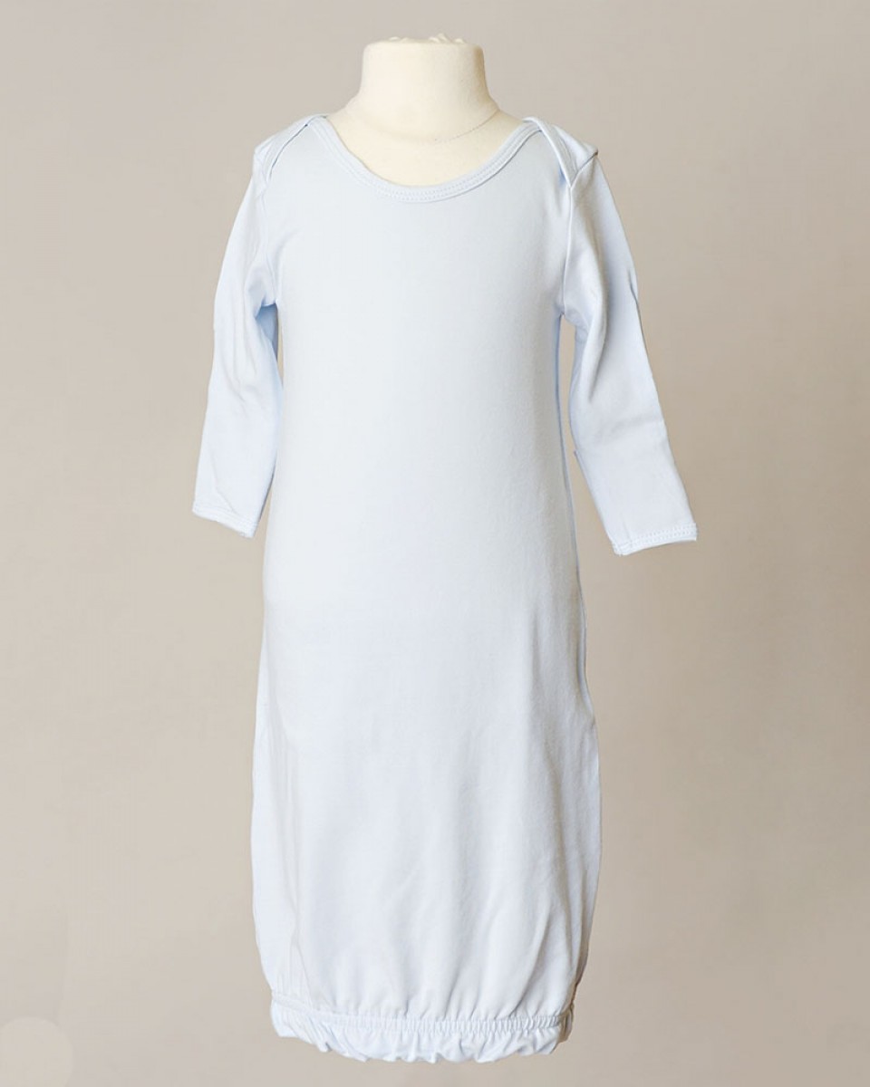 Boys Three-Piece Bamboo Layette Set in Blue or White - One Small Child