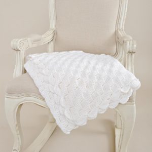 Basketweave Crochet Baby Blanket - One Small Child