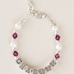 Birthstone Name Bracelet - One Small Child