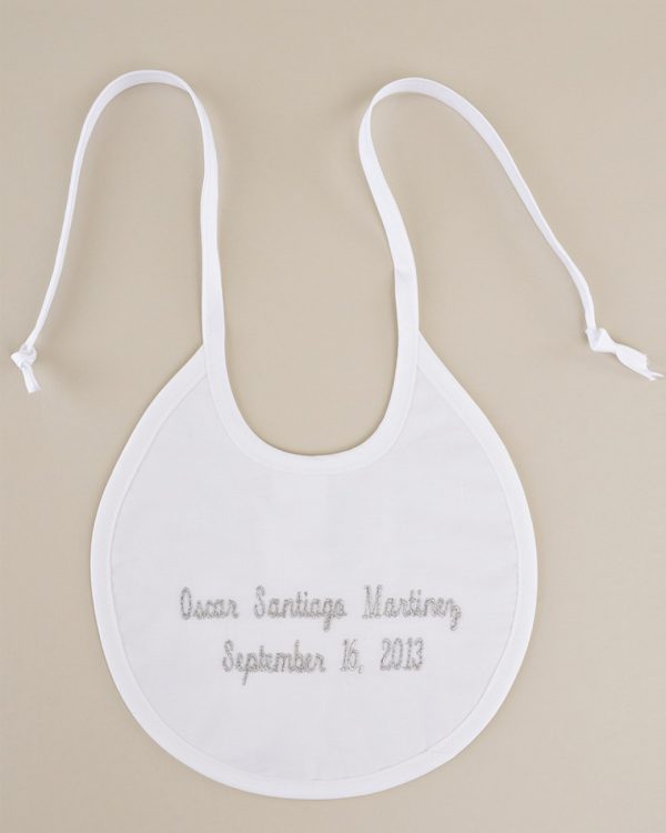 Personalized Name & Date Bib - One Small Child