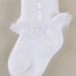 Cross Ruffle Socks - One Small Child