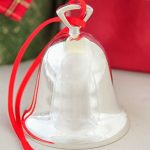 Engraved Silver Bell Ornament - One Small Child