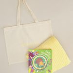 Hello Hedgehog Book and Blanket Personalized Gift Tote - One Small Child