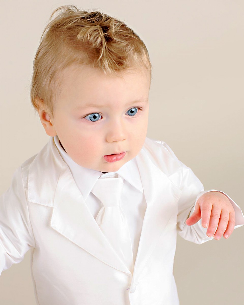 Kingston Silk Christening Outfit - One Small Child