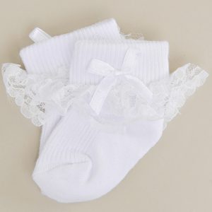 Lace Ruffle Socks - One Small Child