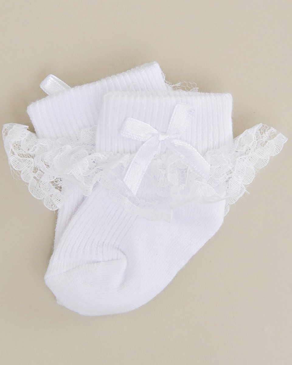 Lace Ruffle Socks - One Small Child