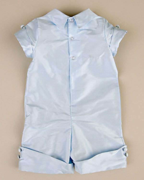 Noah Blue Christening Outfit - One Small Child