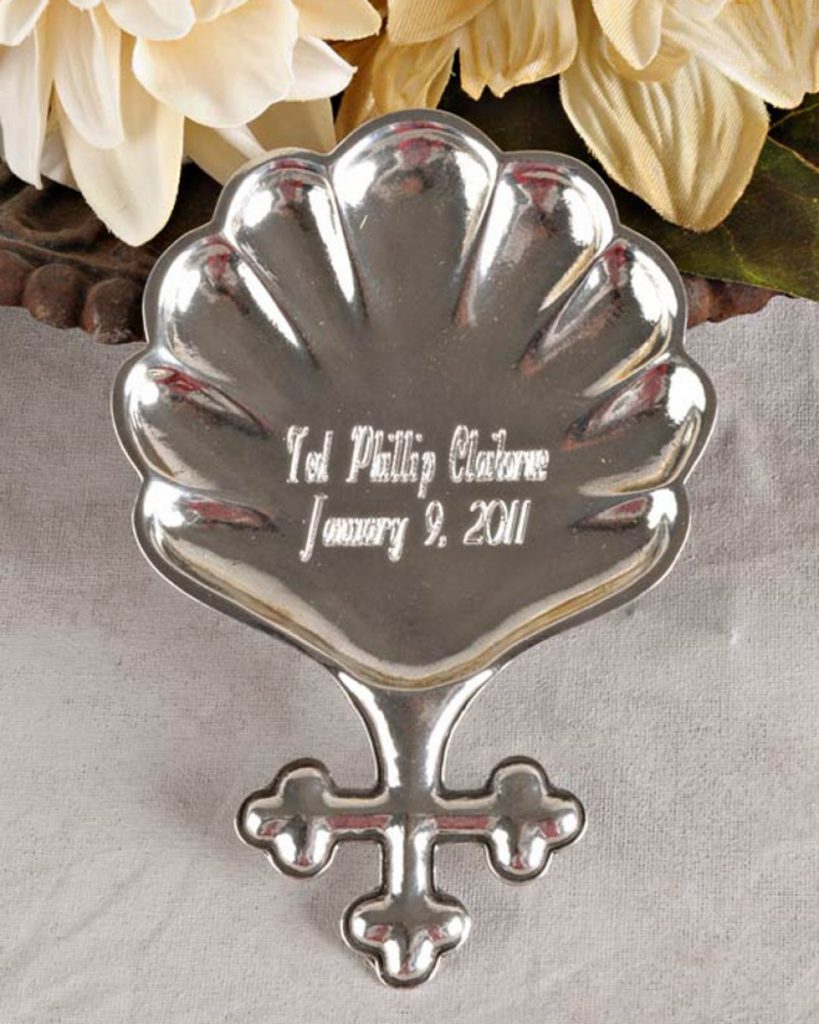 Pewter Baptismal Shell - One Small Child