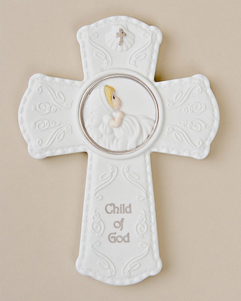 Precious Moments Wall Cross - One Small Child