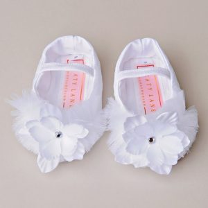 Shanna Christening Slippers - One Small Child