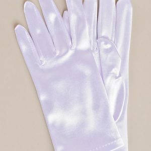 Short Satin Gloves - One Small Child