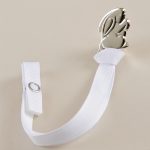 Silver Bunny Pacifier Clip - One Small Child