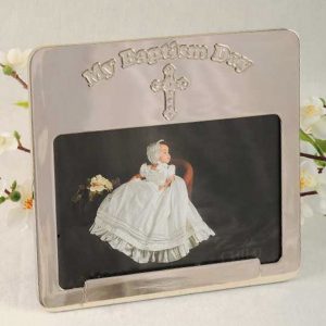 Silver 'My Baptism' Frame - One Small Child