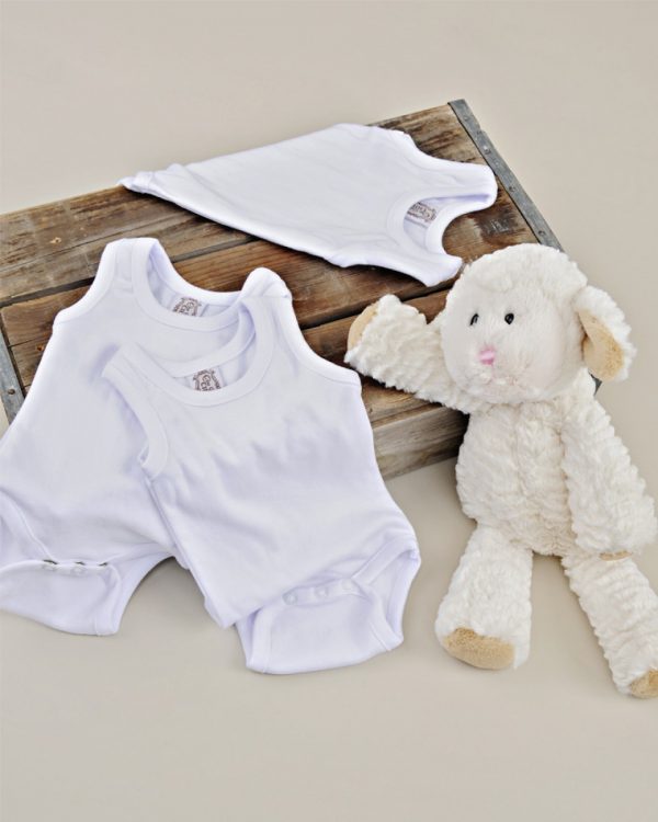 Pima Cotton Sleeveless Bodysuit 3-Pack - One Small Child