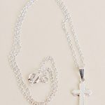 Sterling Cross Baby Necklace - One Small Child
