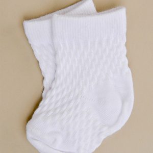 Waffle Textured Socks - One Small Child