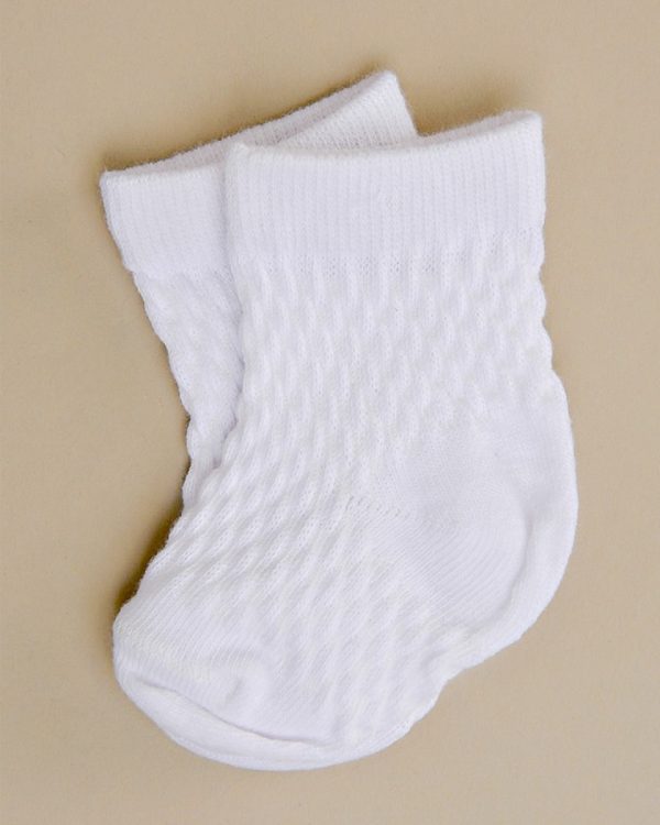 Waffle Textured Socks - One Small Child