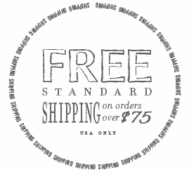 Free Standard Shipping on Orders Over $75 US ONLY - One Small Child