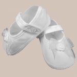 Girls Organza Shoe with Bow - One Small Child