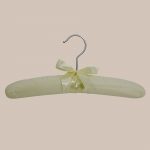 12" Muslin Hanger with Silver Hook - One Small Child