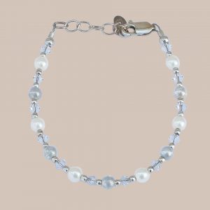 Pearl and Silver Bracelet - One Small Child