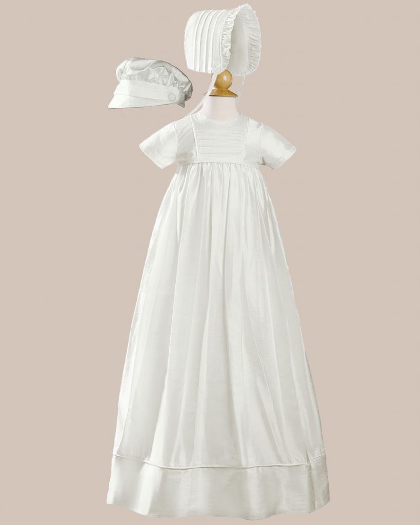 Galaxy cotton Disarmament Christening Gowns For Girls - One Small Child