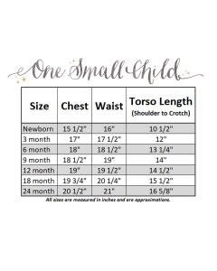 Generic Boy's Size Chart