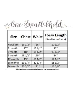 3 Month Size Chart