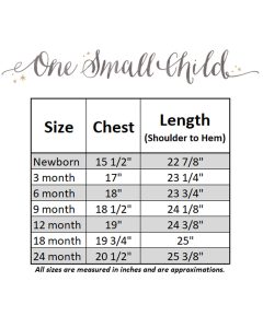 3 6 Month Size Chart