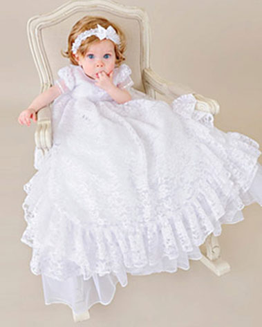 fulllength-christening Standard gown on Orders Over $75 US ONLY - One Small Child
