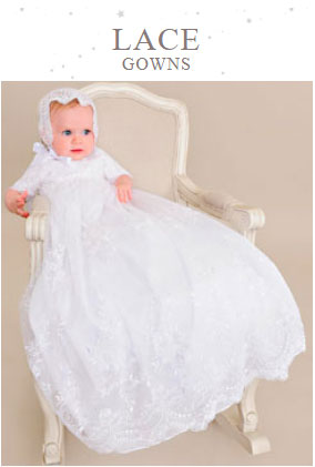 Lace Christening Gown - One Small Child