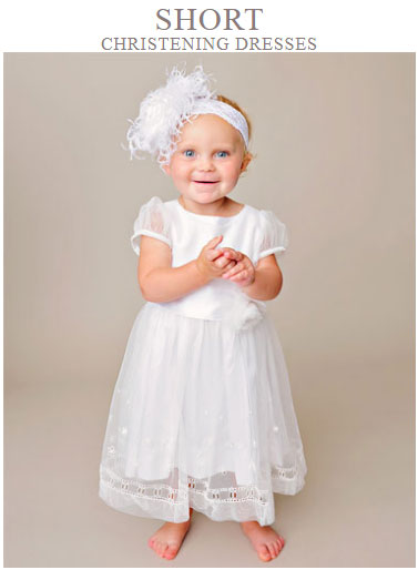 Short Christening Dresses - One Small Child